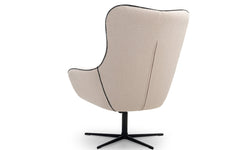 Fauteuil ESSI met draaifunctie bouclé
