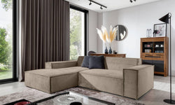 Hoekbank Firenze links velvet