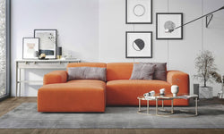 Hoekbank Nina links velvet