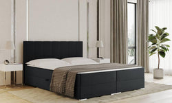 Boxspring Jaya 180x200 cm fluweel met opbergvak
