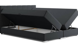 Boxspring Jaya 180x200 cm fluweel met opbergvak
