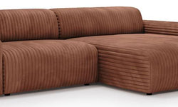 Hoekbank Fasole rechts ribstof