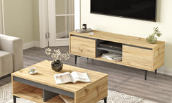 TV-meubelset Lyonee met salontafel