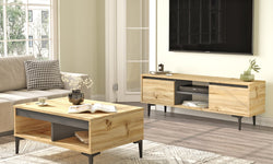 TV-meubelset Lyonee met salontafel