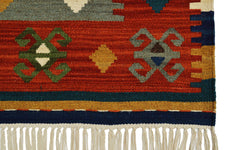 Vloerkleed Kilim Classic Laagpolig wol