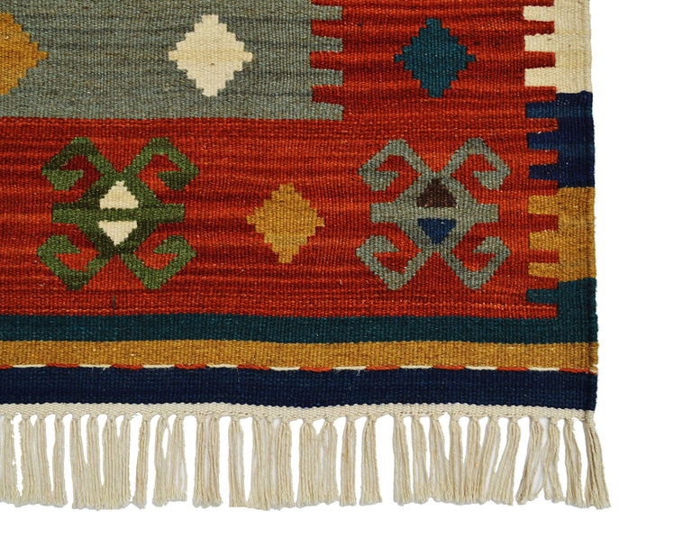 Vloerkleed Kilim Classic Laagpolig wol