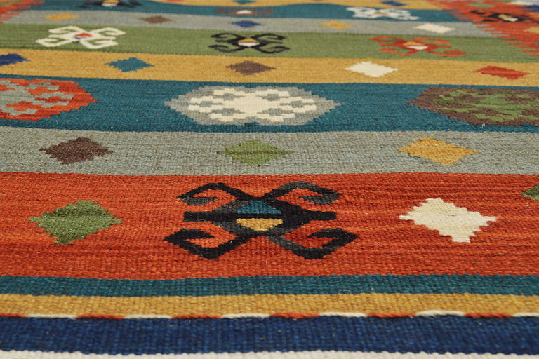 Vloerkleed Kilim Classic Laagpolig wol