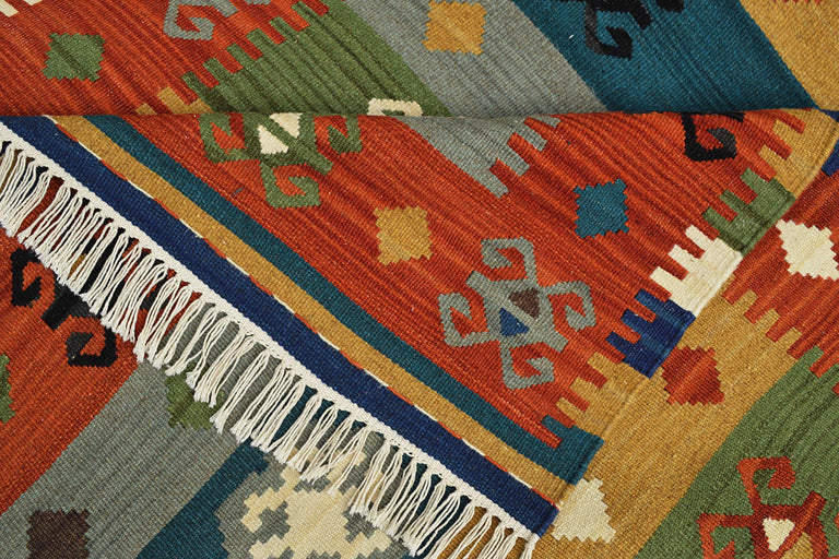 Vloerkleed Kilim Classic Laagpolig wol