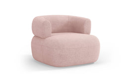 Fauteuil Jenny bouclé