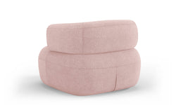 Fauteuil Jenny bouclé