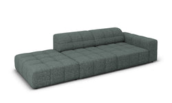 4-zitsbank Chicago links chenille