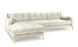 Hoekbank Bali links velvet