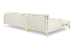 Hoekbank Bali links velvet