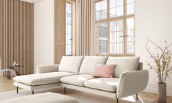 Hoekbank Vienna links bouclé