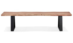 Bankje Yuki massief hout