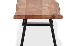 Bankje Yuki massief hout