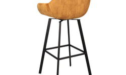 Set van 2 barkrukken Reino velvet