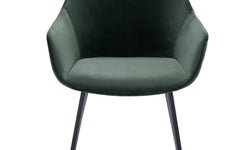 Set van 2 eetkamerstoelen Callio velvet