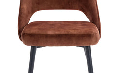 Set van 2 eetkamerstoelen Gusta velvet