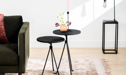 Set van 2 salontafels Norro rond
