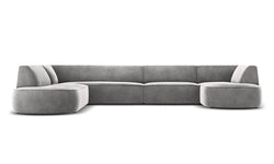 7-zits hoekbank Charles velvet links