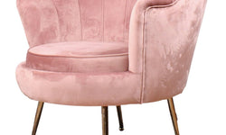 Fauteuil Feliz velvet