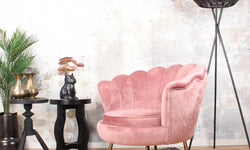 Fauteuil Feliz velvet