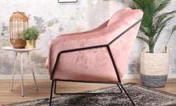 Fauteuil Antonio velvet