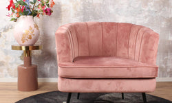 Fauteuil Norah velvet