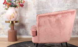 Fauteuil Norah velvet