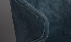 Eetkamerstoel Lunar velvet