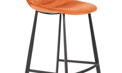 Set van 2 barkrukken Franky velvet