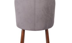 Set van 2 eetkamerstoelen Barbara velvet