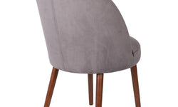 Set van 2 eetkamerstoelen Barbara velvet