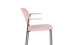 Set van 4 eetkamerstoelen Bradney met armleuning