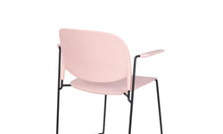 Set van 4 eetkamerstoelen Bradney met armleuning