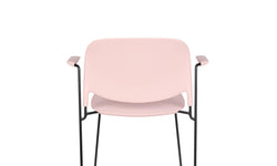 Set van 4 eetkamerstoelen Bradney met armleuning