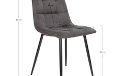 Set van 2 eetkamerstoelen Sandra