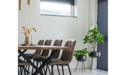 Set van 2 eetkamerstoelen Sandra