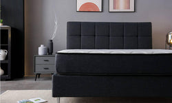 Boxspring Bergen 90 x 200 cm