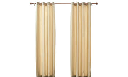 Velvet gordijnen met ringen
