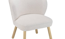 Fauteuil Agathe houten poten