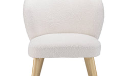 Fauteuil Agathe houten poten