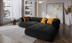 Hoekbank Lily rechts chenille