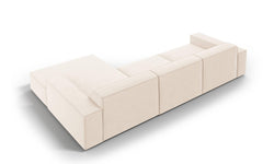 4-zits hoekbank Jodie velvet rechts