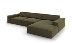 4-zits hoekbank Jodie velvet rechts