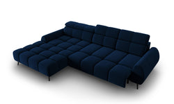 4-zits hoekbank Alyse velvet links