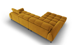 4-zits hoekbank Alyse velvet links
