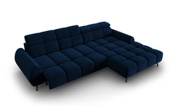 4-zits hoekbank Alyse velvet rechts