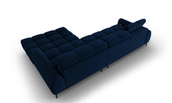 4-zits hoekbank Alyse velvet rechts